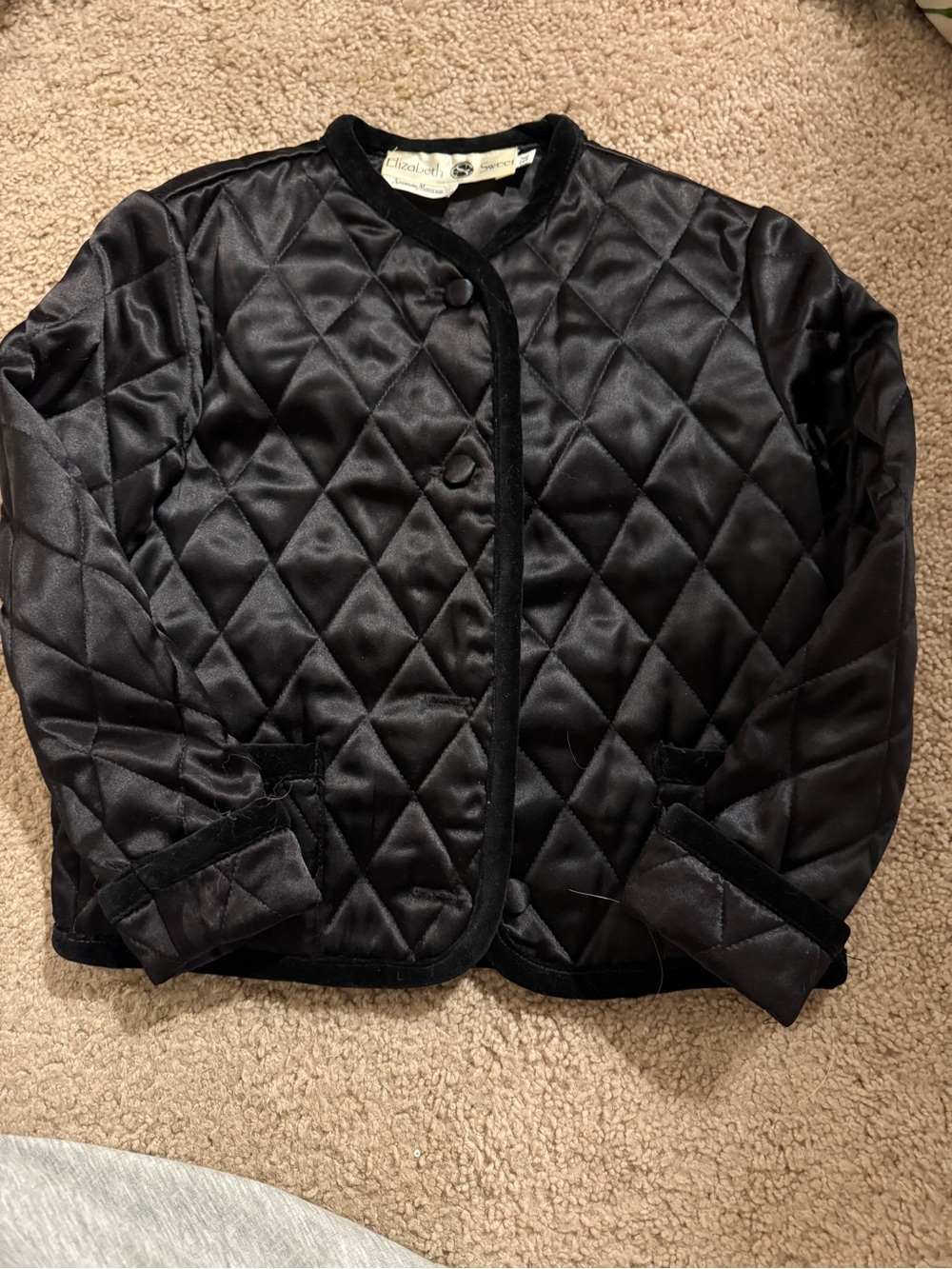 Neiman Marcus Elizabeth Sweet quilted jacket size 5/6